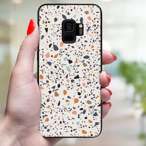 MY ART Ochranný obal pre Samsung Galaxy S9 BEIGE TERRAZZO (162)