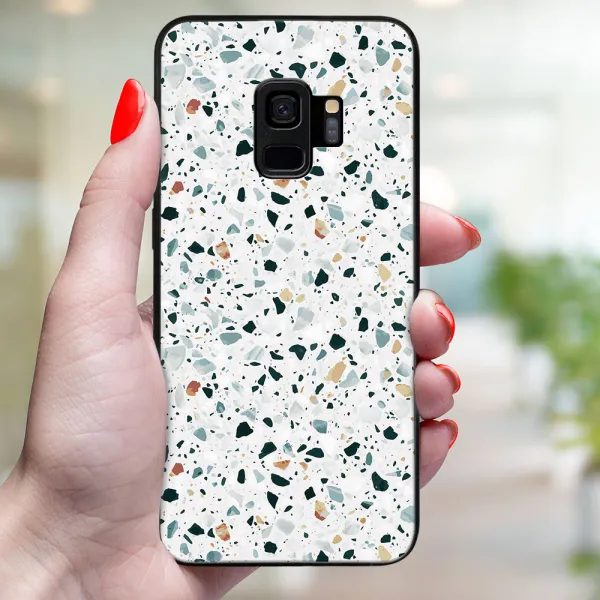 MY ART Ochranný obal pre Samsung Galaxy S9 GREY TERRAZZO (163)