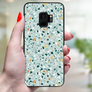 MY ART Ochranný obal pre Samsung Galaxy S9 BLUE TERRAZZO (164)