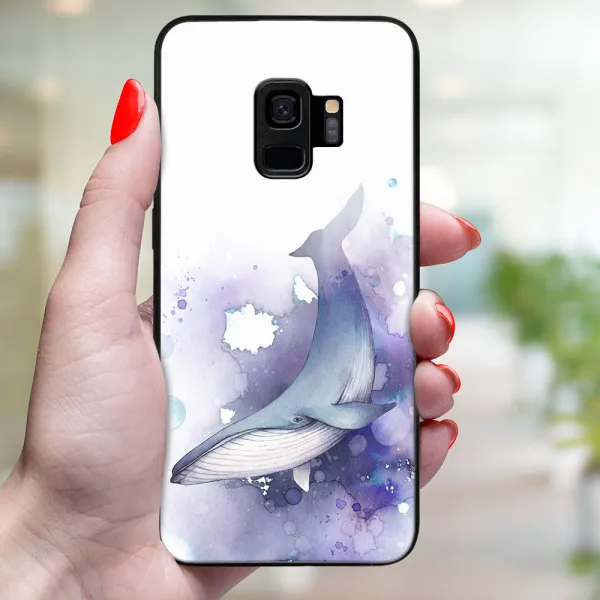 MY ART Ochranný obal pre Samsung Galaxy S9 WHALE (242)