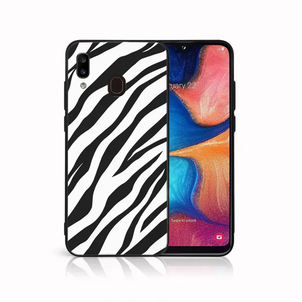MY ART Ochranný obal pre Samsung Galaxy A20e ZEBRA (237)