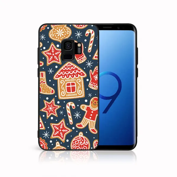 MY ART Obal s vianočným dizajnom Samsung Galaxy S9 CHRISTMAS (069)