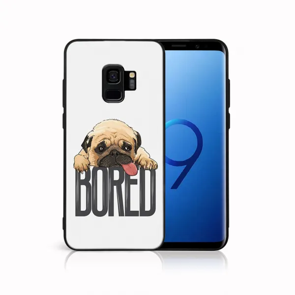 MY ART Ochranný obal pre Samsung Galaxy S9 BORED (178)
