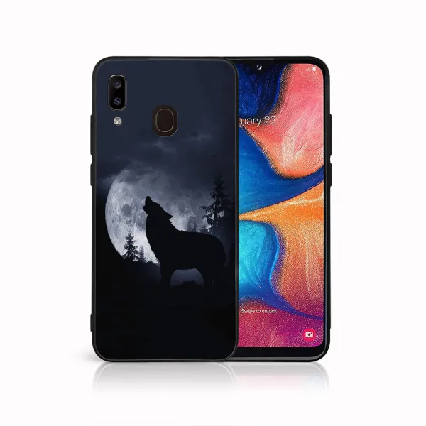 MY ART Ochranný obal pre Samsung Galaxy A20e WOLF (247)