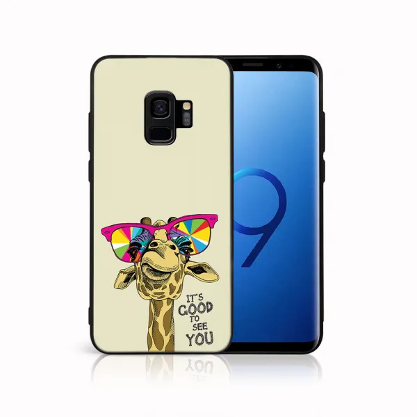 MY ART Ochranný obal pre Samsung Galaxy S9 GIRAFFE (180)