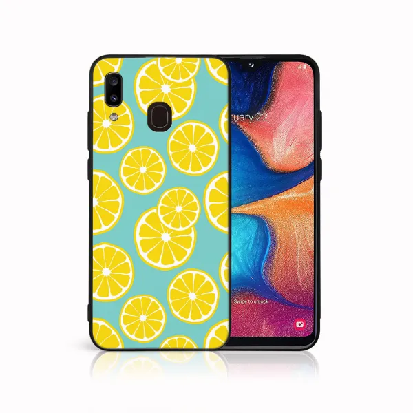 MY ART Ochranný obal pre Samsung Galaxy A20e LEMON (121)