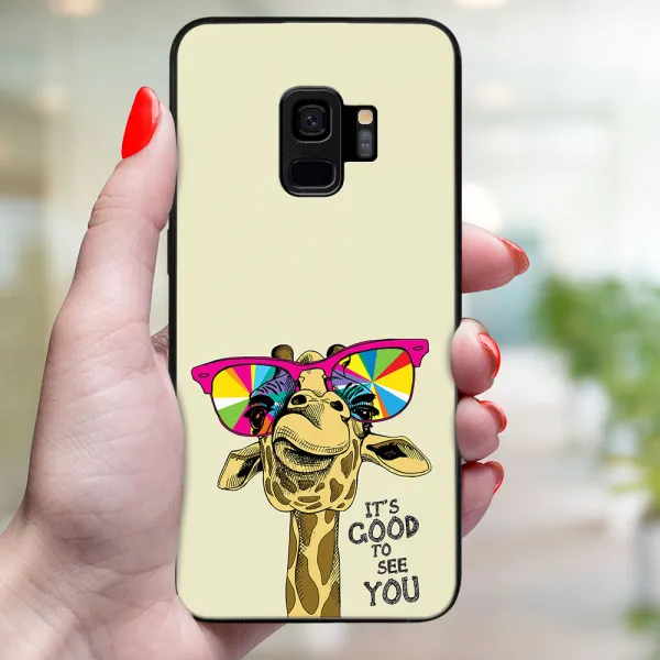 MY ART Ochranný obal pre Samsung Galaxy S9 GIRAFFE (180)