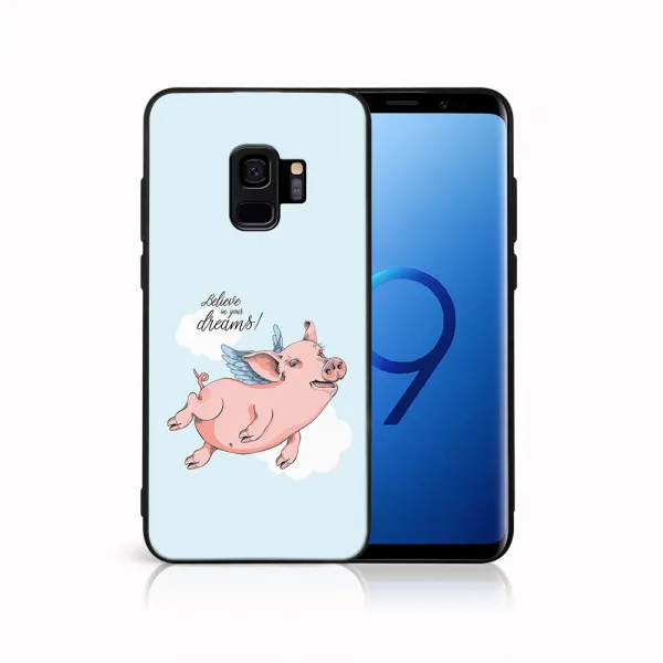 MY ART Ochranný obal pre Samsung Galaxy S9 PIG (186)