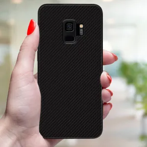 MY ART Ochranný obal pre Samsung Galaxy S9 CARBON (231)