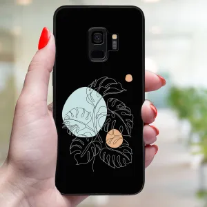 MY ART Ochranný obal pre Samsung Galaxy S9 MONSTERA (194)