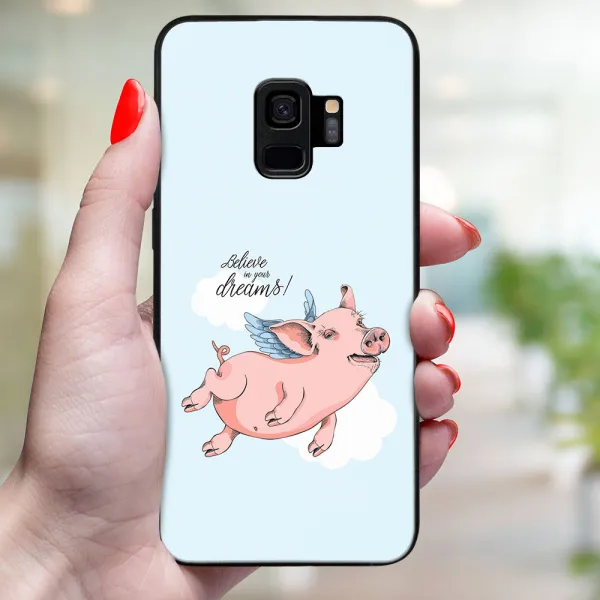 MY ART Ochranný obal pre Samsung Galaxy S9 PIG (186)