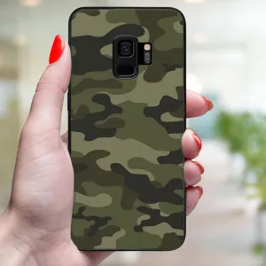 MY ART Ochranný obal pre Samsung Galaxy S9 GREEN CAMO (235)