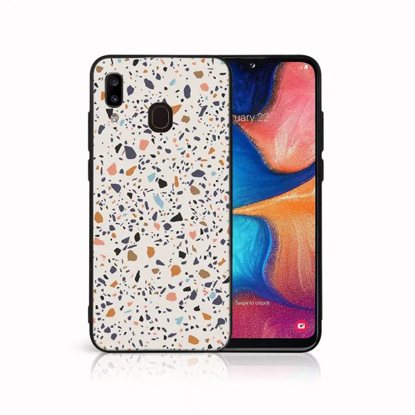 MY ART Ochranný obal pre Samsung Galaxy A20e BEIGE TERRAZZO (162)