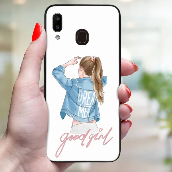 MY ART Ochranný obal pre Samsung Galaxy A20e GOOD GIRL (130)