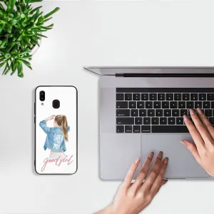 MY ART Ochranný obal pre Samsung Galaxy A20e GOOD GIRL (130)