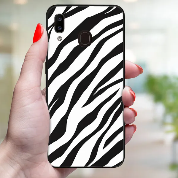 MY ART Ochranný obal pre Samsung Galaxy A20e ZEBRA (237)