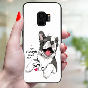 MY ART Ochranný obal pre Samsung Galaxy S9 SMILE (189)