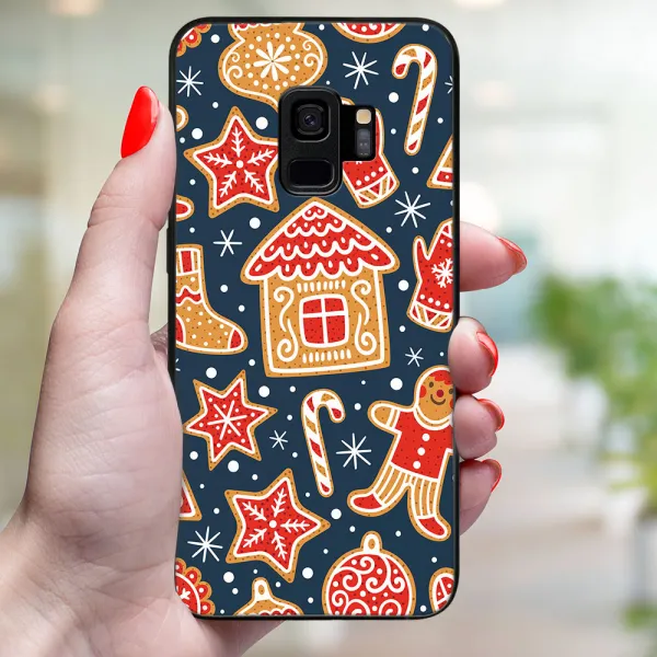 MY ART Obal s vianočným dizajnom Samsung Galaxy S9 CHRISTMAS (069)