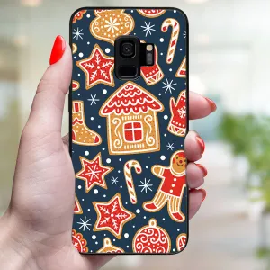 MY ART Obal s vianočným dizajnom Samsung Galaxy S9 CHRISTMAS (069)
