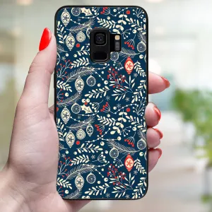 MY ART Obal s vianočným dizajnom Samsung Galaxy S9 MISTLETOE (070)