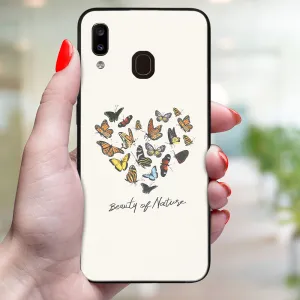 MY ART Ochranný obal pre Samsung Galaxy A20e BUTTERFLIES (240)