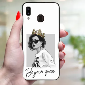 MY ART Ochranný obal pre Samsung Galaxy A20e QUEEN (139)