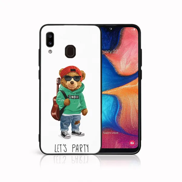 MY ART Ochranný obal pre Samsung Galaxy A20e BEAR (177)