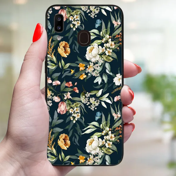 MY ART Ochranný obal pre Samsung Galaxy A20e FLORAL (158)