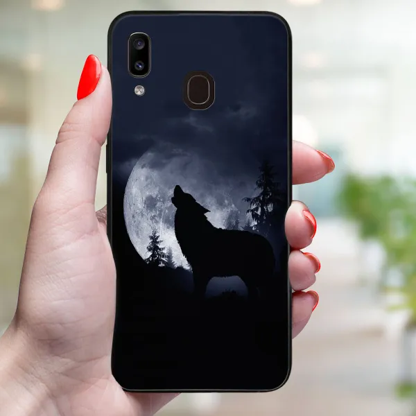 MY ART Ochranný obal pre Samsung Galaxy A20e WOLF (247)