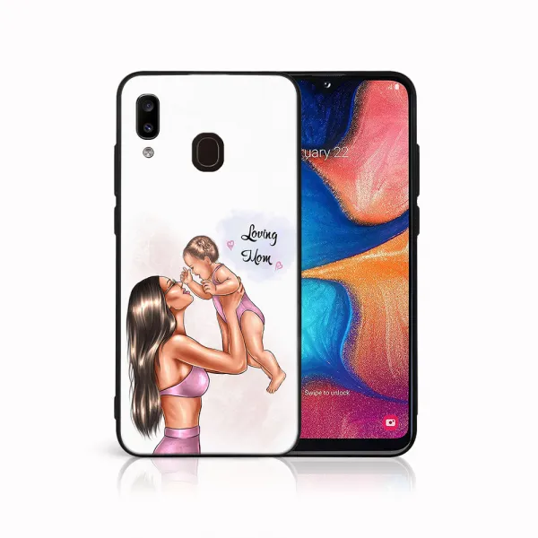 MY ART Ochranný obal pre Samsung Galaxy A20e LOVING MOM (115)