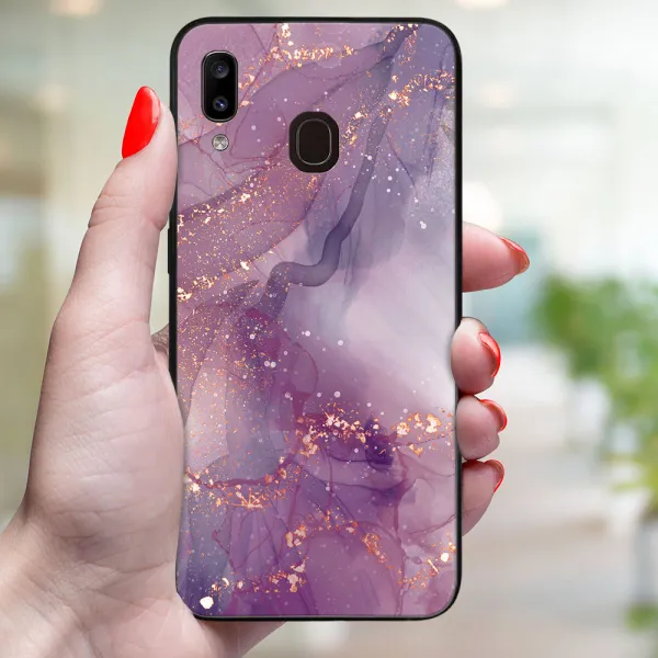MY ART Ochranný obal pre Samsung Galaxy A20e PURPLE (148)