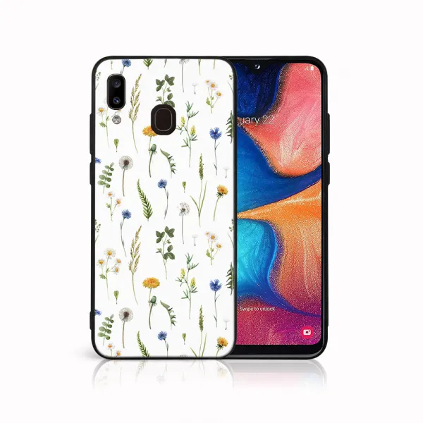 MY ART Ochranný obal pre Samsung Galaxy A20e WILDFLOWER (153)