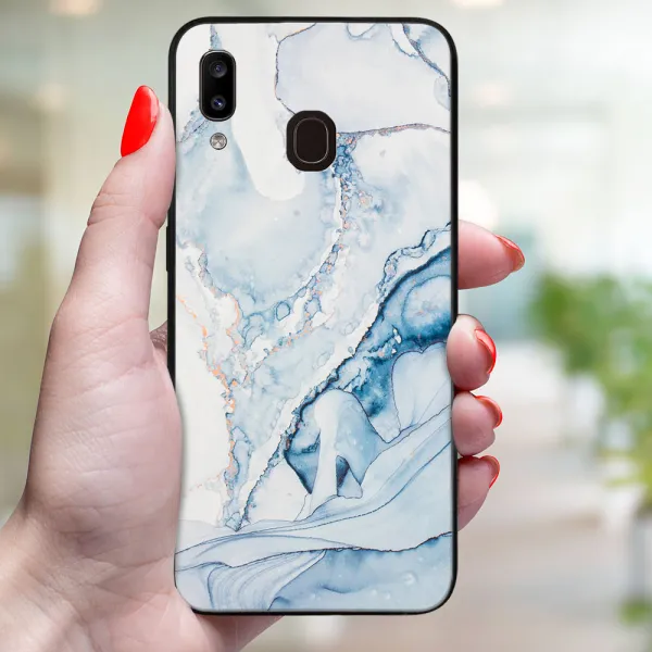 MY ART Ochranný obal pre Samsung Galaxy A20e LIGHT BLUE (149)