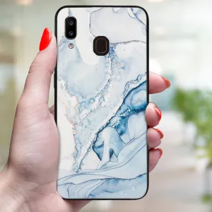 MY ART Ochranný obal pre Samsung Galaxy A20e LIGHT BLUE (149)