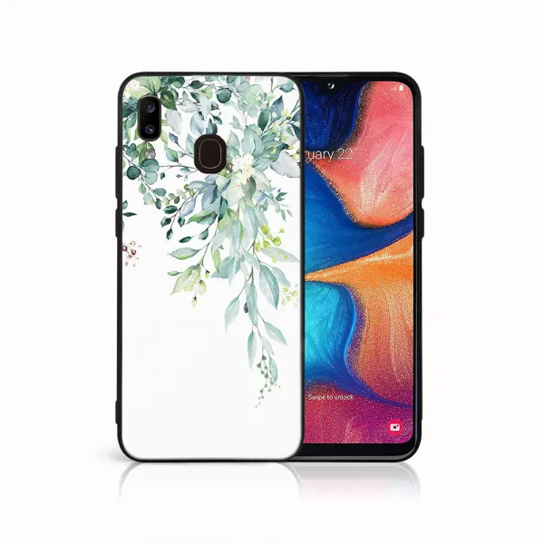 MY ART Ochranný obal pre Samsung Galaxy A20e GREENERY (155)