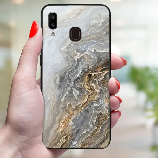 MY ART Ochranný obal pre Samsung Galaxy A20e BEIGE (151)