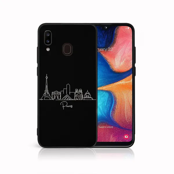 MY ART Ochranný obal pre Samsung Galaxy A20e PARIS (209)