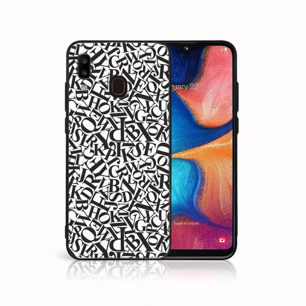 MY ART Ochranný obal pre Samsung Galaxy A20e ABCD (166)