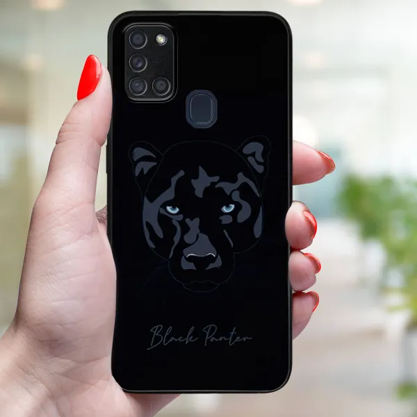 MY ART Ochranný obal pre Samsung Galaxy A21s PANTHER (245)