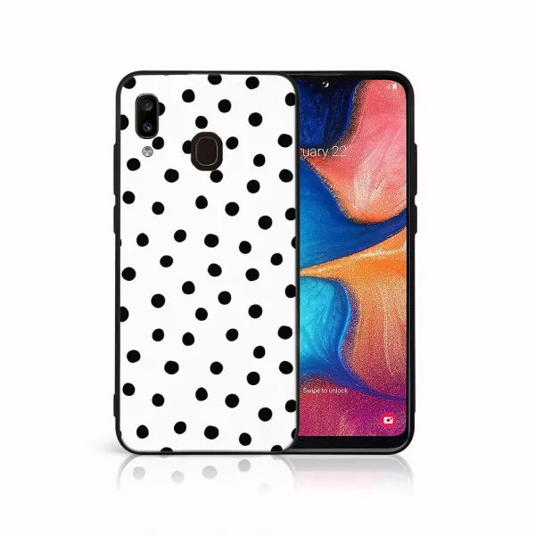 MY ART Ochranný obal pre Samsung Galaxy A20e DOTS (168)