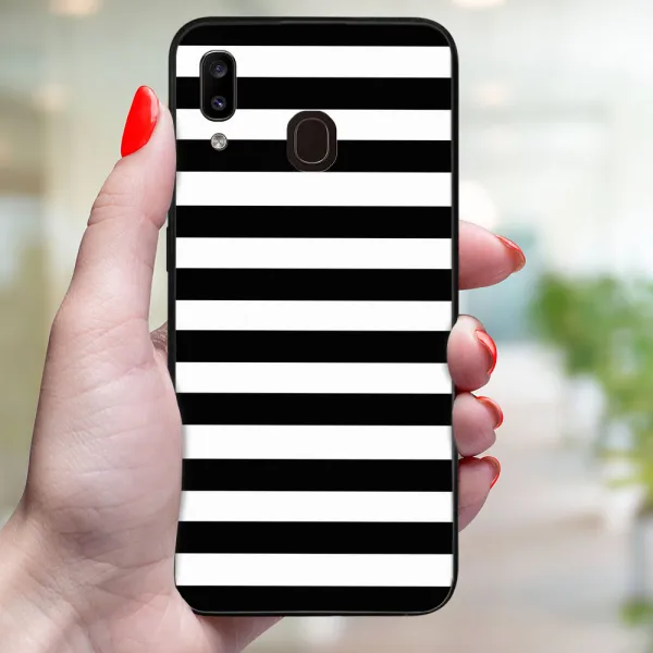 MY ART Ochranný obal pre Samsung Galaxy A20e LINES (169)