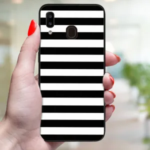MY ART Ochranný obal pre Samsung Galaxy A20e LINES (169)