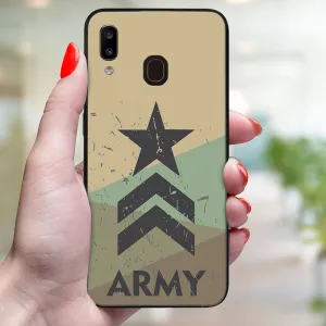 MY ART Ochranný obal pre Samsung Galaxy A20e ARMY (236)