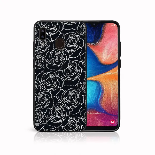 MY ART Ochranný obal pre Samsung Galaxy A20e ROSES (172)