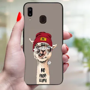 MY ART Ochranný obal pre Samsung Galaxy A20e PROBLLAMA (187)