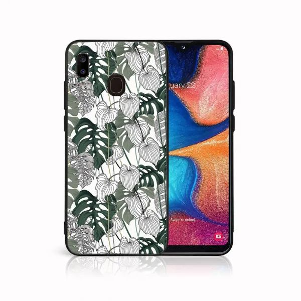 MY ART Ochranný obal pre Samsung Galaxy A20e LEAF (175)