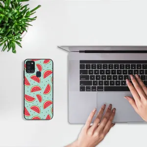 MY ART Ochranný obal pre Samsung Galaxy A21s WATERMELON (120)