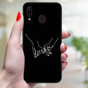 MY ART Ochranný obal pre Samsung Galaxy A20e HANDS (X51)