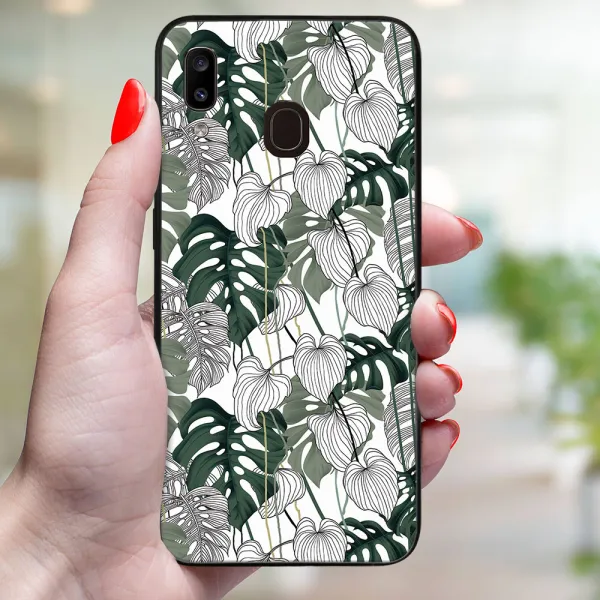 MY ART Ochranný obal pre Samsung Galaxy A20e LEAF (175)