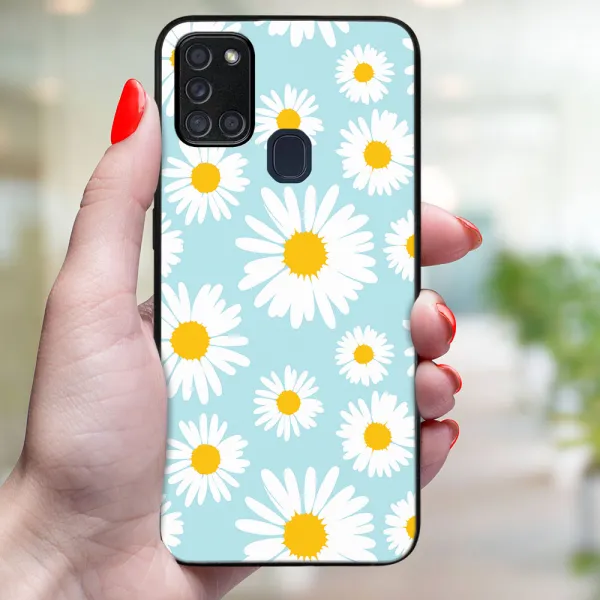 MY ART Ochranný obal pre Samsung Galaxy A21s CAMOMILE (124)